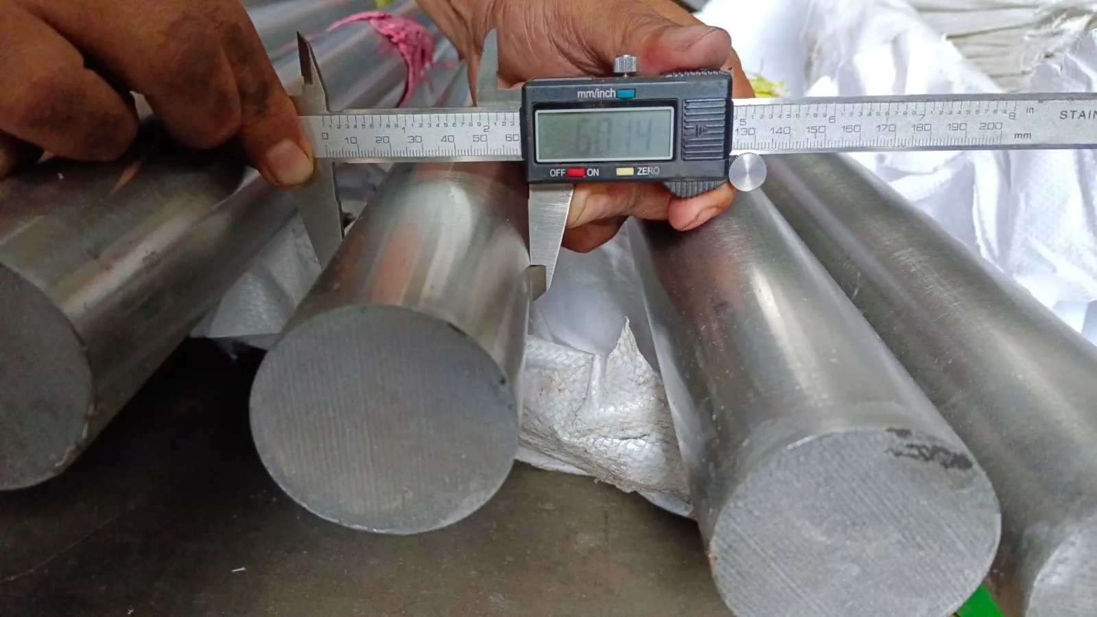 Round bar stainless steel 316L